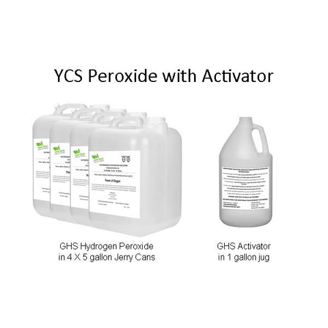 YCS Peroxide with activator kit SHIPPING NOT INCLUDED